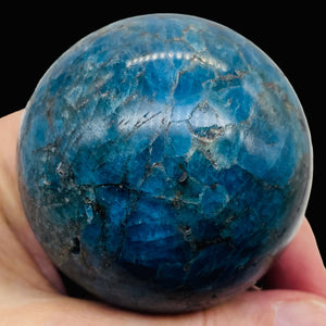 Chrysocolla Crystal 417g Sphere | 2 7/16" | Blue Dark Green | 1 Collector's Item