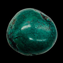 Load image into Gallery viewer, Turquoise Natural Focal 21g Nugget Bead | 29x29x19mm | Blue, Black | 1 Bead |
