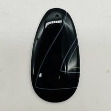 Load image into Gallery viewer, Sardonyx Large Designer Teardrop Pendant Bead| 65x34x6mm | Black.White | 1 Bead|
