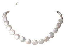 Load image into Gallery viewer, 2 Exquisite 11.5mm Creamy White FW Coin Pearls 4756
