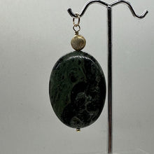 Load image into Gallery viewer, Exotic Kambaba Jasper Oval 14K Gold Filled Pendant | 2&quot; Long | 1 Pendant |
