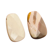 Load image into Gallery viewer, 1 Pink Mookaite Faceted 28x18mm Pendant Bead 4686
