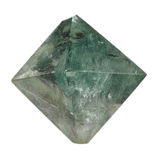 Load image into Gallery viewer, Fluorite Double Pyramid Specimen | 1 Display Figurine | | 41x41x41mm | Green
