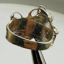 Load image into Gallery viewer, Smiling Frowning Drama Mask Sterling Silver Ring Size 5.5 Theater Jewelry
