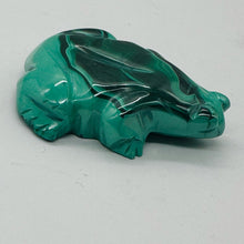 Load image into Gallery viewer, Malachite 66g Gemstone Carving Frog Figurine | 1 Specimen | | 56x47x15mm | Green
