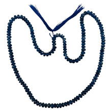 Load image into Gallery viewer, Blue Kyanite AA Gem Quality Briolette Beads 4x3mm 63ct Strand 145 Beads
