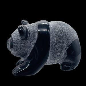 Walking Koala Panda Bear | 1 Figurine | | 43x28x23mm | Black, GRAY