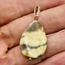 Load image into Gallery viewer, Ocean Jasper Teardrop Sterling Silver Pendant | 1 1/2&quot; Long |
