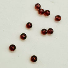 Load image into Gallery viewer, Champagne Garnet AAA Round Bead Parcel | 4mm | Red | 10 Beads |
