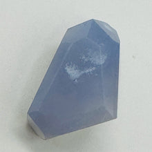 Load image into Gallery viewer, Chalcedony Druzy 30ct Designer Cut Pendant Bead | 27x15x12mm | Blue | 1 Bead |
