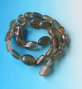 Fantastic Gray Bronze Moonstone Nugget Briolette Bead Strand | 57 Beads |