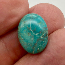 Load image into Gallery viewer, Natural Blue-Green Turquoise Oval Bead Strand
