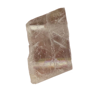 Optical Calcite Iceland Spar 39g Rectangular Display Specimen| 36x25x16mm| Clear