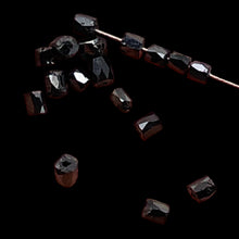 Load image into Gallery viewer, Natural Black Diamond 1.1cts Scissor Cut Cube Beads | 1x1mm to 2x1mm | 16 Beads|
