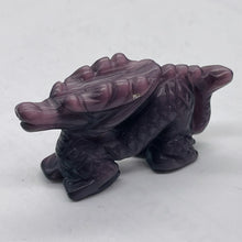 Load image into Gallery viewer, Crouching Dragon Opalized Glass Dragon Figurine
