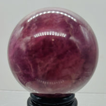 Load image into Gallery viewer, Lepidolite Purple Mica 346g Sphere | 2.4 in | Purple | 1 Display Specimen |
