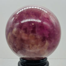 Load image into Gallery viewer, Lepidolite Purple Mica 346g Sphere | 2.4 in | Purple | 1 Display Specimen |

