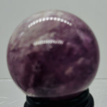 Load image into Gallery viewer, Lepidolite Purple Mica 134g Sphere | 1 3/4 in | Purple, White | 1 Specimen |
