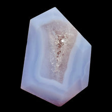 Load image into Gallery viewer, Druzy Blue Chalcedony Designer Pendant Bead | 37x28x10mm | Blue | 1 Bead |
