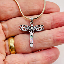 Load image into Gallery viewer, Dragonfly Sterling Silver Charm | 1 1/4&quot; Long | Silver | 1 Pendant |
