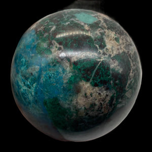 Chrysocolla 500g Sphere | 2 3/4" | Green Blue White | 1 Collector's Item |