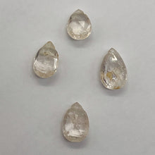 Load image into Gallery viewer, 1 Premium 6x5x3.5 to 8x4.5x3mm Topaz Faceted Briolette Bead 4077K
