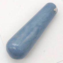 Load image into Gallery viewer, Angelite Calcite Specimen Wand Massage Crystal| 3 1/2" | Blue | 65.34g
