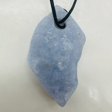 Load image into Gallery viewer, Druzy Blue Chalcedony Designer Pendant Bead |178cts | 69x35x11mm | 1 Bead |
