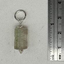 Load image into Gallery viewer, Natural Watermelon Tourmaline Sterling Silver Pendant | Pale Green, Pink. Clear|
