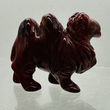 Load image into Gallery viewer, Hand Carved Red Camel Stone Animal Statue Collectible Gift | 41x38x17mm | Red
