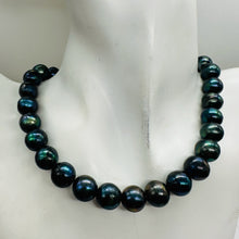 Load image into Gallery viewer, Fresh Water Pearls Large Round | 11mm | Blue | 38 per Strand
