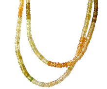 Load image into Gallery viewer, Natural Multi-Hue Zircon Faceted Bead Strand 107452A
