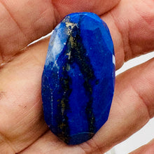 Load image into Gallery viewer, Blue Lapis Lazuli Designer Cut Pendant Bead 93ct 39x21x13mm Afghanistan
