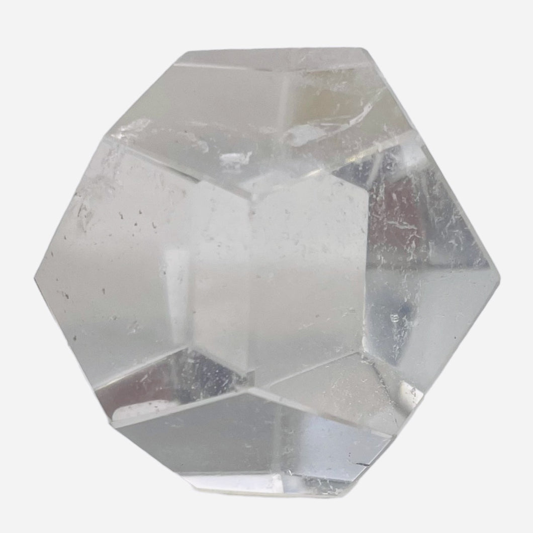 Quartz Rock Crystal 82g Dodecahedron | 36mm | Clear | 1 Figurine |