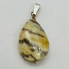 Load image into Gallery viewer, Ocean Jasper Teardrop Sterling Silver Pendant | 1 1/2&quot; Long |
