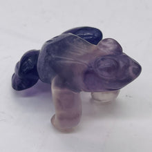 Load image into Gallery viewer, Frog Fluorite Glass Frog Figurine
