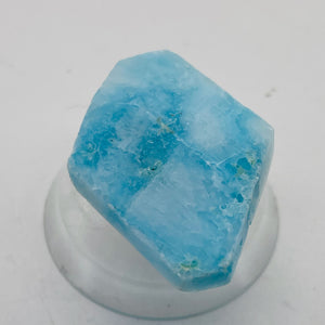 36cts Druzy Natural Hemimorphite Pendant Bead | Blue | 32x21x10mm | 1 Bead |