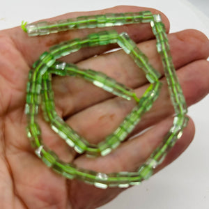 Fluorite AAA Cube Bead Parcel | 4x4mm | 8" Long | Green | 45 Beads |