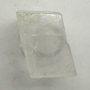 Optical Calcite Iceland Spar 39g Rectangular Display Specimen| 36x25x16mm| Clear