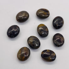 Load image into Gallery viewer, Rare 9 Chocolate Jasper 10x8mm Oval Coin Beads 009157
