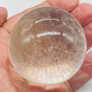 Quartz 305g (10.5oz) Sphere | 62mm (2.4") | Clear | 1 Display Specimen |