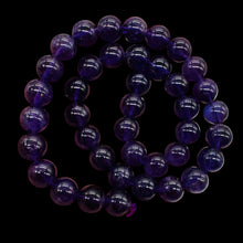 Load image into Gallery viewer, Amethyst Gorgeous Round Bead AA Strand | 10mm | Deep Purple | 40 Beads |
