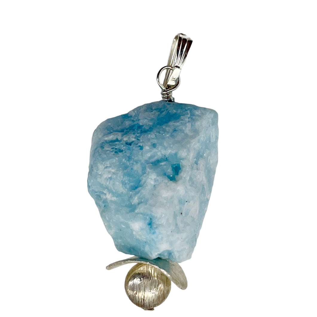 Hemimorphite 14K Gold Filled Natural Pendant | 1