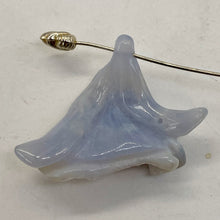 Load image into Gallery viewer, Blue Chalcedony Carved Druzy Flower Bead | 35 cts | 1 1/4" Long |
