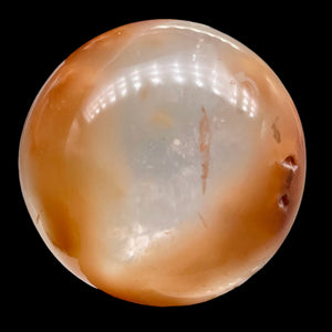 Quartz Orange 7g (2.4oz) Scrying Sphere | 38mm (1.5") | Clear Orange |