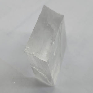 Optical Calcite Iceland Spar 23g Rectangular Prism Crystal| 32x30x18mm | Clear |