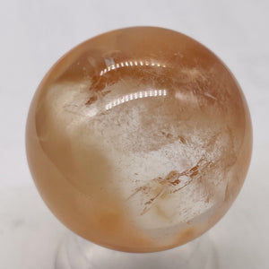 Quartz Orange 7g (2.4oz) Scrying Sphere | 38mm (1.5") | Clear Orange |