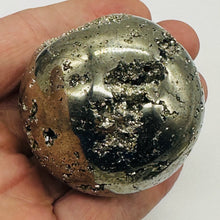 Load image into Gallery viewer, Pyrite Scrying 394 Gram Sphere | 2.3&quot; | Silver, Gold | 1 Display Specimen

