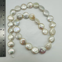 Load image into Gallery viewer, Glam Graduated White Coin FW Pearl Strand 4760
