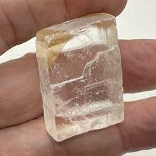 Load image into Gallery viewer, Optical Calcite Iceland Spar 29g Rectangular Display Specimen| 25x23x13mm| Clear
